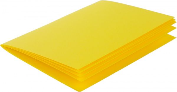 Набор заготовок для открыток 5 шт. 16,8х12 см № 12 желтый 220 г/м2 