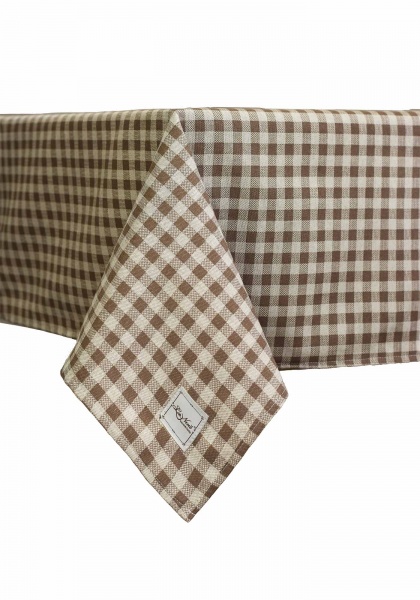 Скатерть Lucy 110x133 см бежевый 