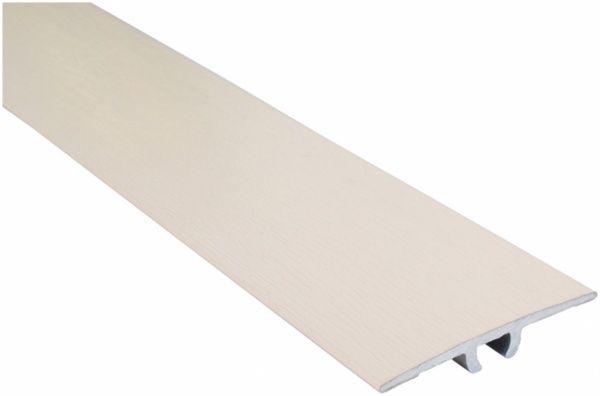 Поріжок алюмінієвий сходовий Olvis приховане кріплення 33x900 мм кремовий 