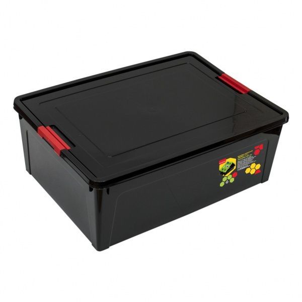 Контейнер-органайзер універсальний Алеана Tools 11,7 л чорний 140x290x390 мм