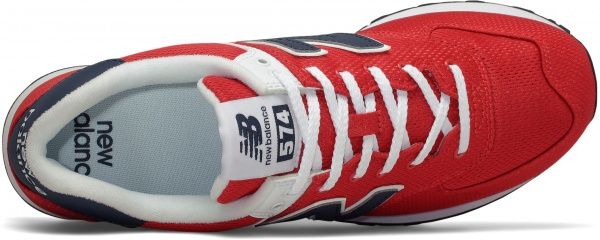 Кроссовки New Balance ML574SCH ML574SCH р.US 6,5 красный