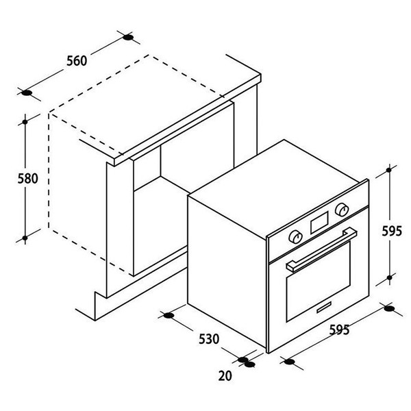 Духовой шкаф электрический Candy FPE 829A/6 XL