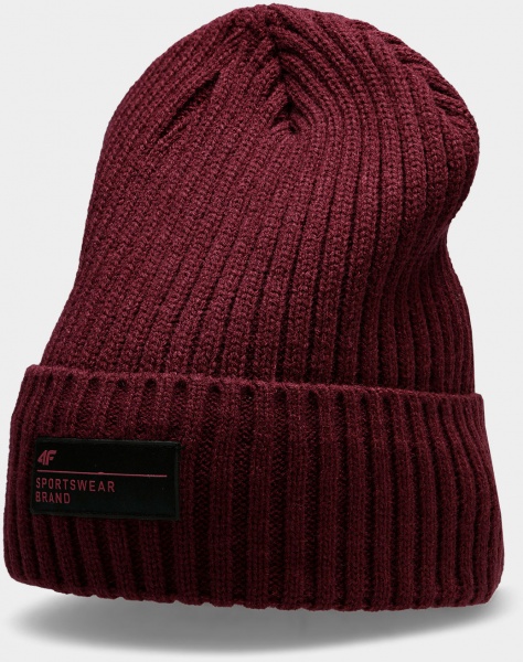 Шапка 4F H4Z21-CAM008-60S L бордовий