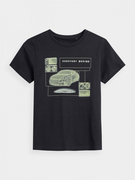 Футболка 4F J4Z21-JTSM209-30S р.152 темно-синій