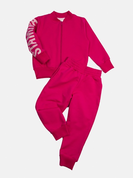 Спортивний костюм Luna Kids (22405445) р.128–134 малиновий 