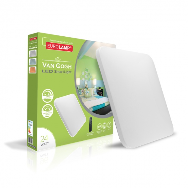 Светильник светодиодный Eurolamp Smart Light Van Gogh 24 Вт белый 3000-6500 К LED-SLS-24W-N17(deco) 