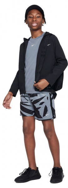 Шорти Nike B NK DF MULTI + SHORT SSNL AOP FB1277-065 р. XS сірий