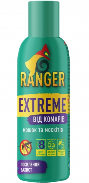 Аэрозоль репеллентный Ranger Extreme 150 мл