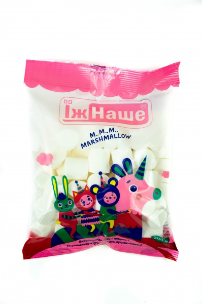Маршмелоу ТМ ЇжНаше Хмаринки-штучки 200г