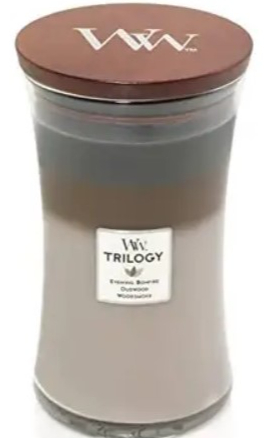 Свеча ароматическая Woodwick Large Trilogy Cozy Cabin 609 г 
