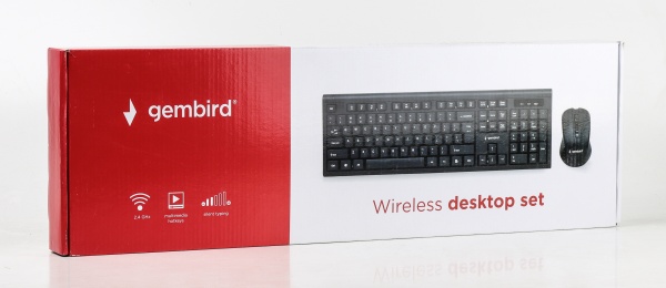 Комплект клавіатура та миша Gembird KBS-WM-03-UA 