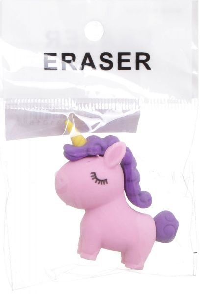 Ластик Единорог фиолетовый