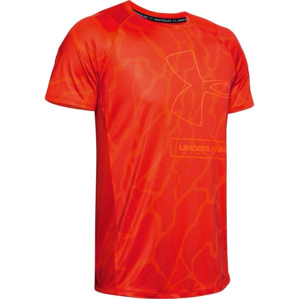 Футболка Under Armour MK1 Tonal Print SS 1351563-856 M помаранчевий