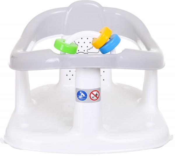 Подставка Maltex в ванну с присосками Панда белое