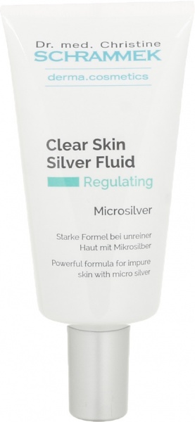 Флюид для лица день-ночь Dr.Schrammek Clear Skin Silver Fluid 50 мл
