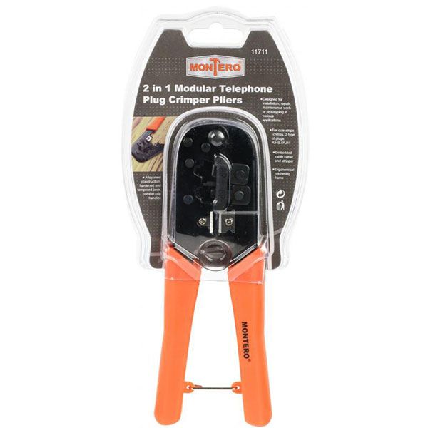 Клещи обжимные  Montero 11711