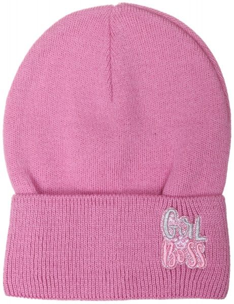 Шапочка дитяча для дівчинки Kraft+ 149 р.50-52 персидський червоний 