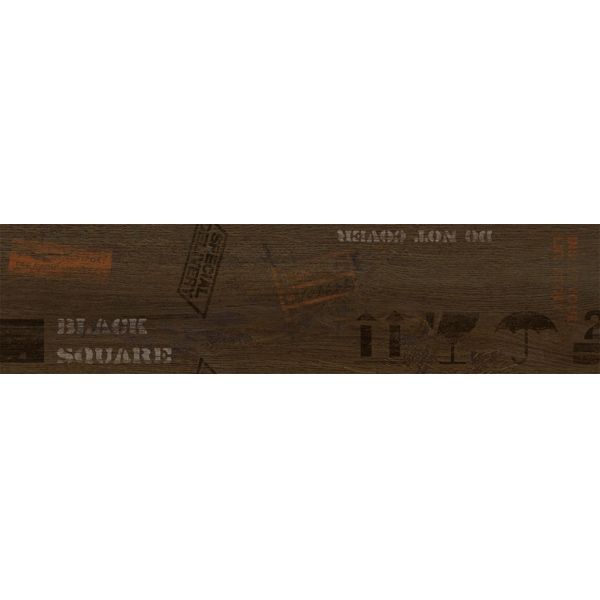 Декор Golden Tile Sherwood Коричневий ректифікат Д67990 150x600 мм