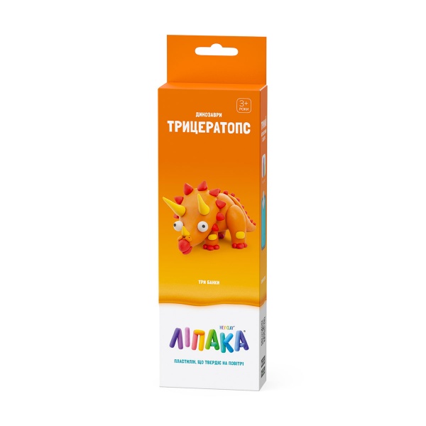 Набор для лепки Lipaka Трицератопс 30071-UA01