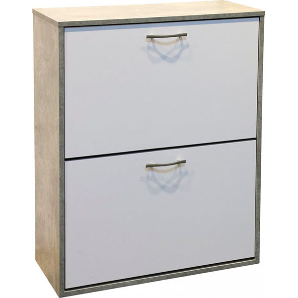 Тумба для обуви Дачице 1 300x700x860 мм / бетон / нимфея альба 