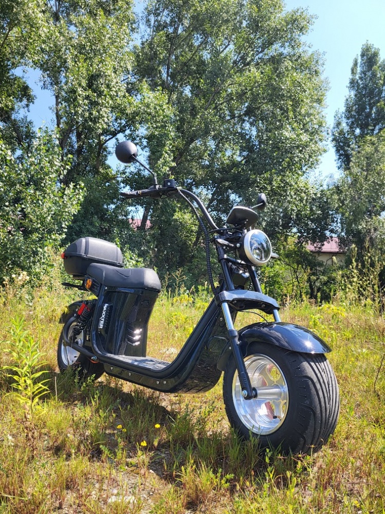 Электроскутер Maxxter ROCK 2.0 (Black) 2000 Вт