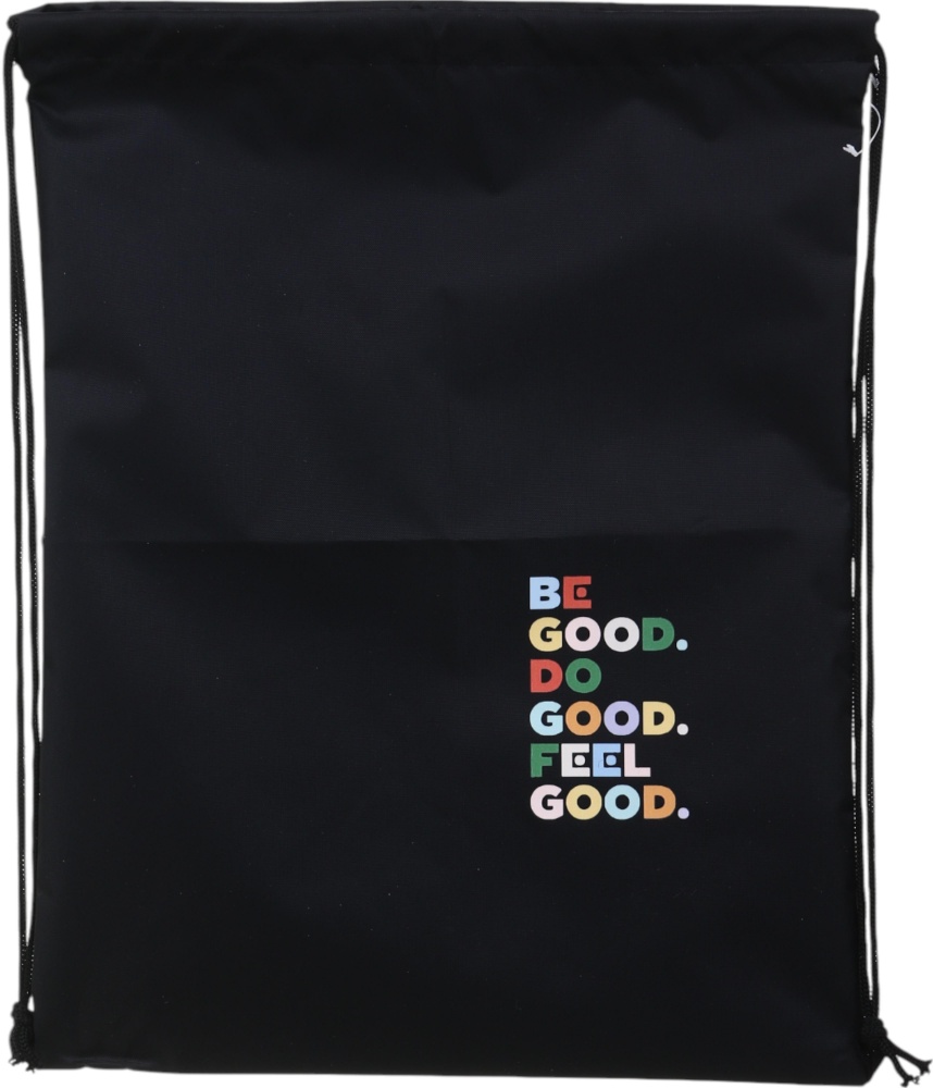 Сумка для обуви Luna Kids Be Good 45х35 см черная