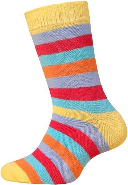 Шкарпетки дитячі Duna 473 р.20–22 жовтий у смужку 