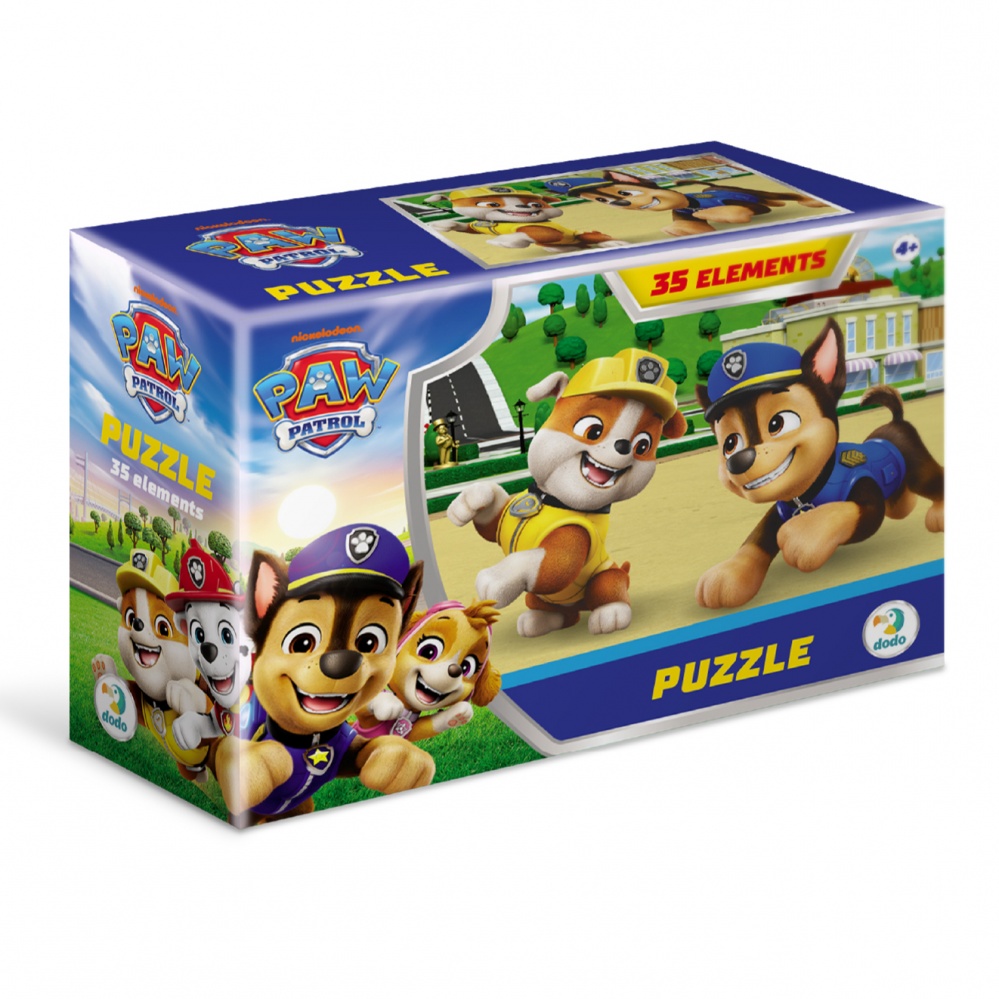 Мини-пазл DoDo Paw Patrol Силач та Гонщик 35 элементов 200690