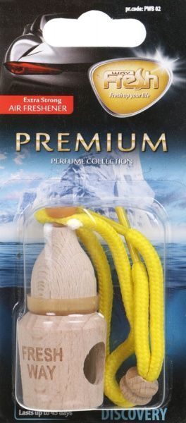 Ароматизатор підвісний FRESHWAY Wood Premium (Відкриття) Discovery 96197