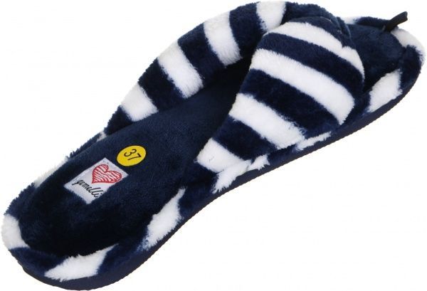 Тапки домашние Gemelli Герда р. 37 синий с белым 