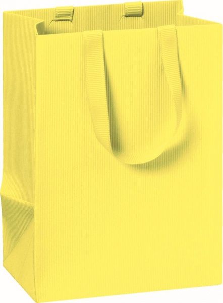 Пакет подарочный One Colour yellow 18x8x21 см STEWO