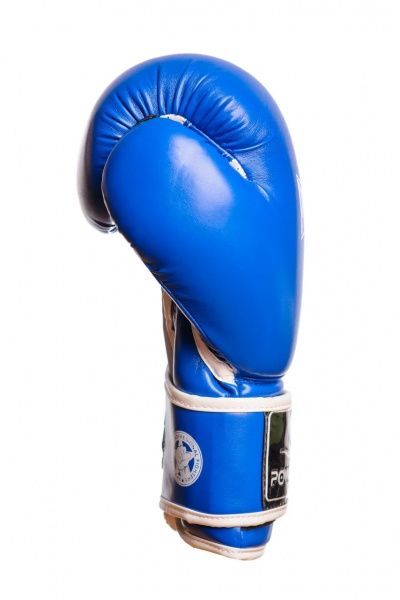 Боксерские перчатки PowerPlay р. 10 10oz 3019 синий