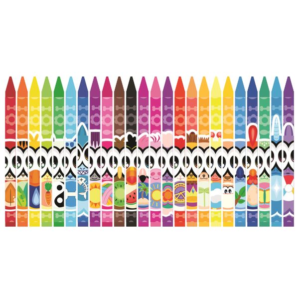 Набор ароматизированных карандашей Kangaru Scentimals 24 шт. KN7043