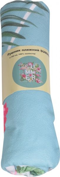 Полотенце пляжное Luna d-150 см Summer мульти 