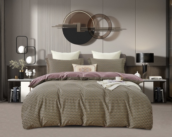 Комплект постільної білизни Edolo 1,5 різнокольоровий La Nuit 