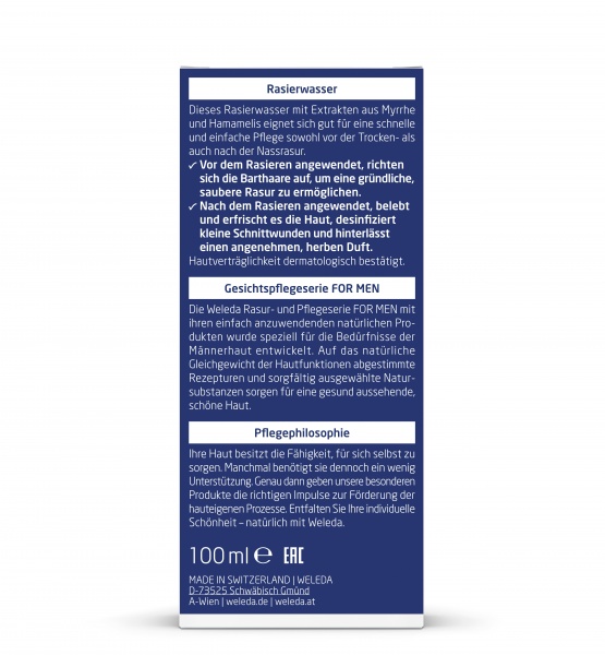 Лосьйон Weleda Чоловічий до і після гоління 100 мл