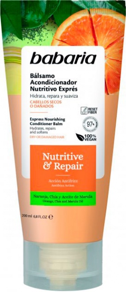 Кондиционер Babaria Экспресс питание 200 мл 