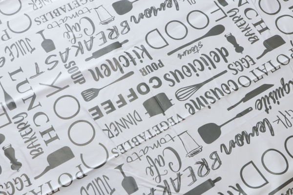 Скатерть Cook 140x110 см белый с рисунком UP! (Underprice) 