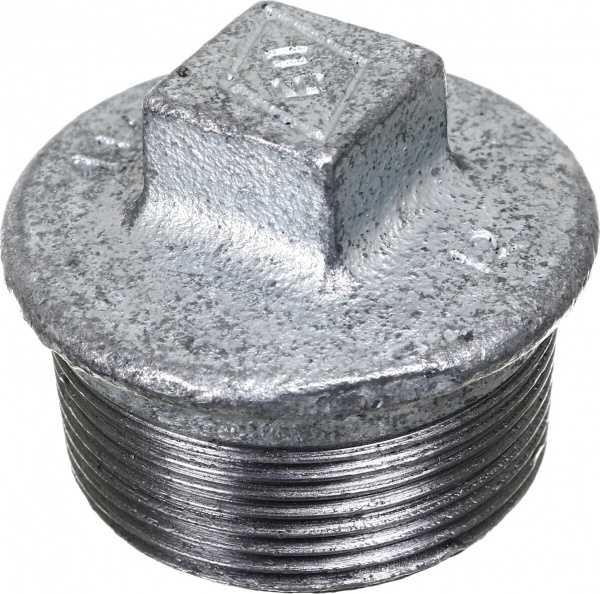 Заглушка Atusa оцинкована O1 1/2