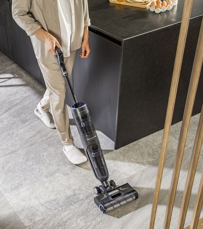 Пылесос моющий Rowenta X-CLEAN 4 GZ5037WO grey