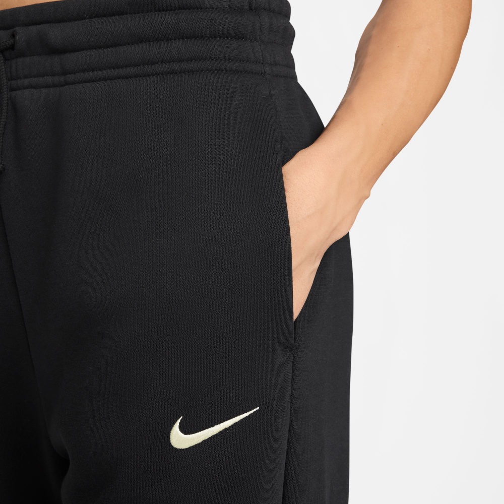 Брюки Nike W NSW PHNX FLC HR Pant Wide 2 IH1011-010 р. M черный