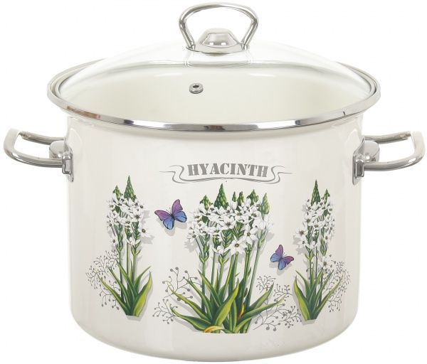 Кастрюля с крышкой Гиацинт 5,5 л Idilia