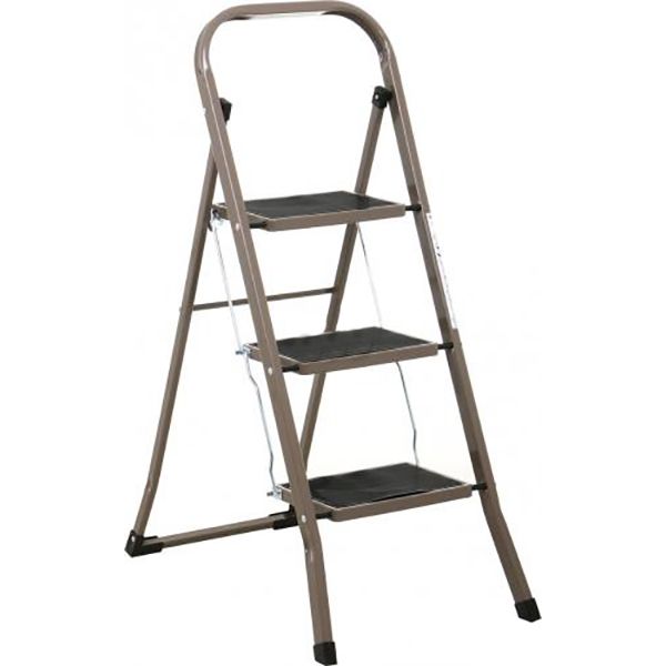 Драбина Expert Tools сталева з пластиковими накладками на 3 сходинки 7531C Сатурн WK2030-3