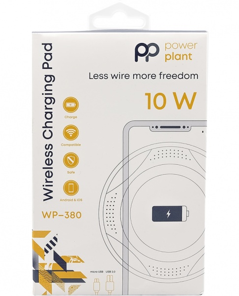 Бездротовий зарядний пристрій PowerPlant SC230143 