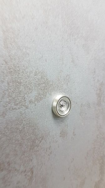 Двері вхідні Булат Престиж 172 бетон антрацит 2050x950мм праві