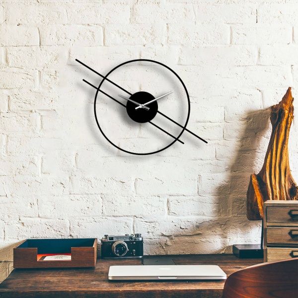 Часы настенные Nikko 480x480 мм черный Moku