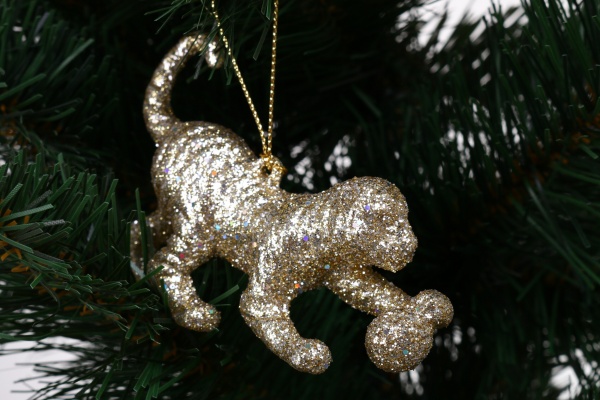 Підвіска декорована Global Treasure Тигр 6,4 см в асортименті P2101008-FG3L/4