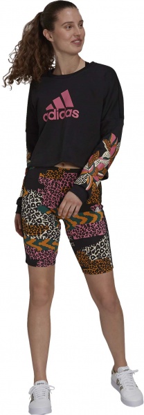 Свитшот Adidas W FARM G SWT H45137 р. S черный