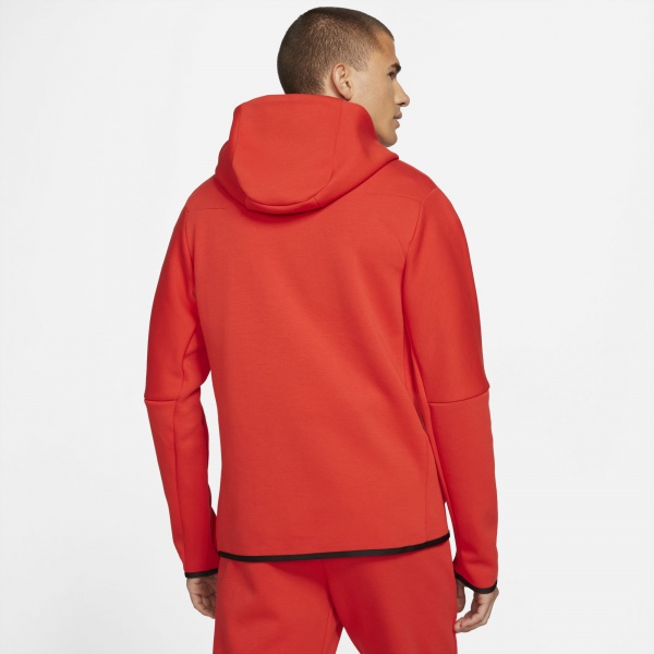 Джемпер Nike LFC M NSW TCH FLC HOODIE FZ WR DD9716-612 р. M червоний