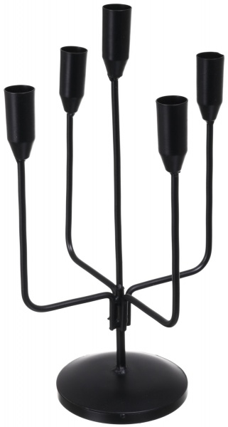 Свічник для 5 столових свічок 200x200x350 мм